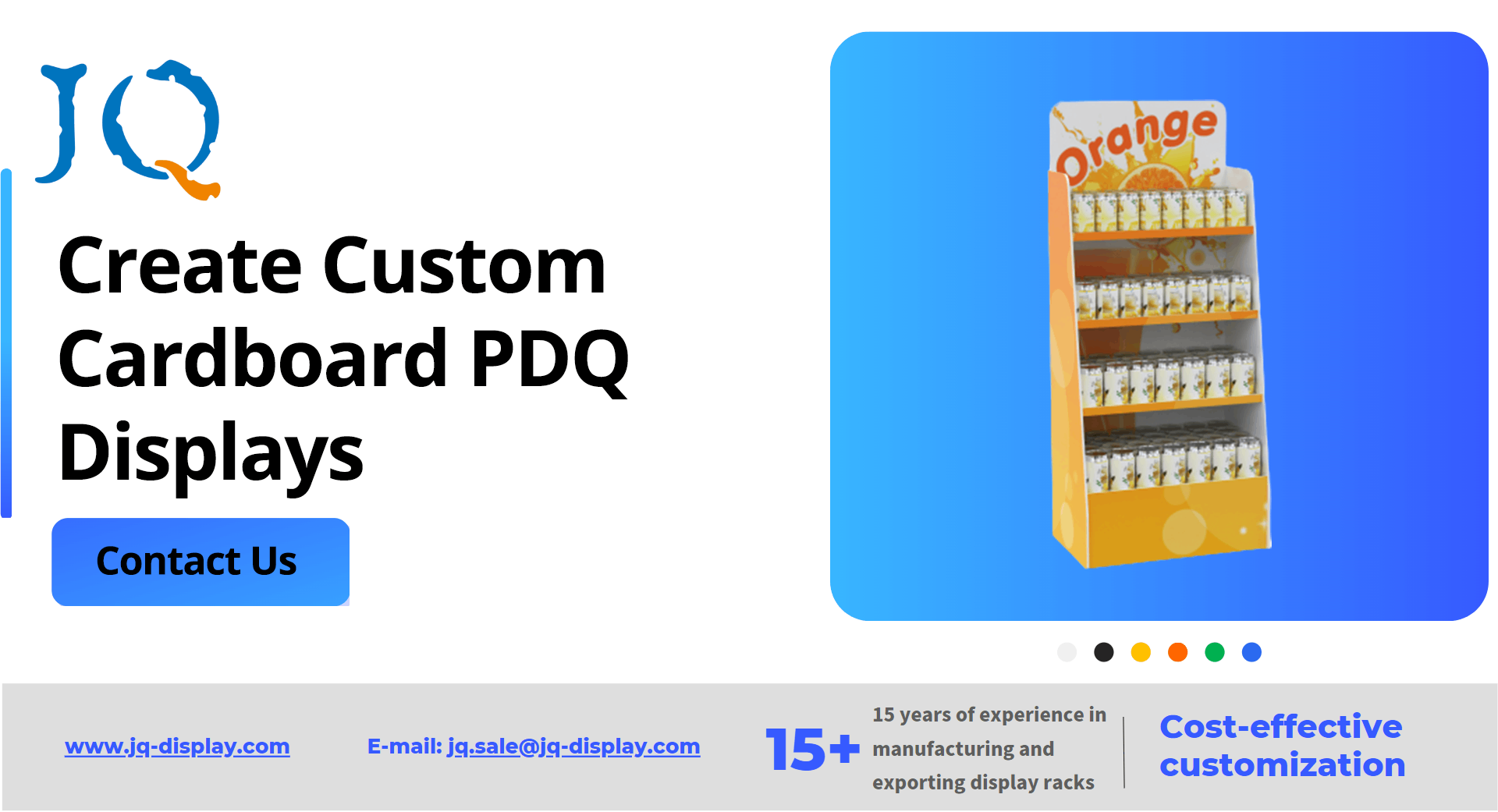what does pdq in retail stand for 
