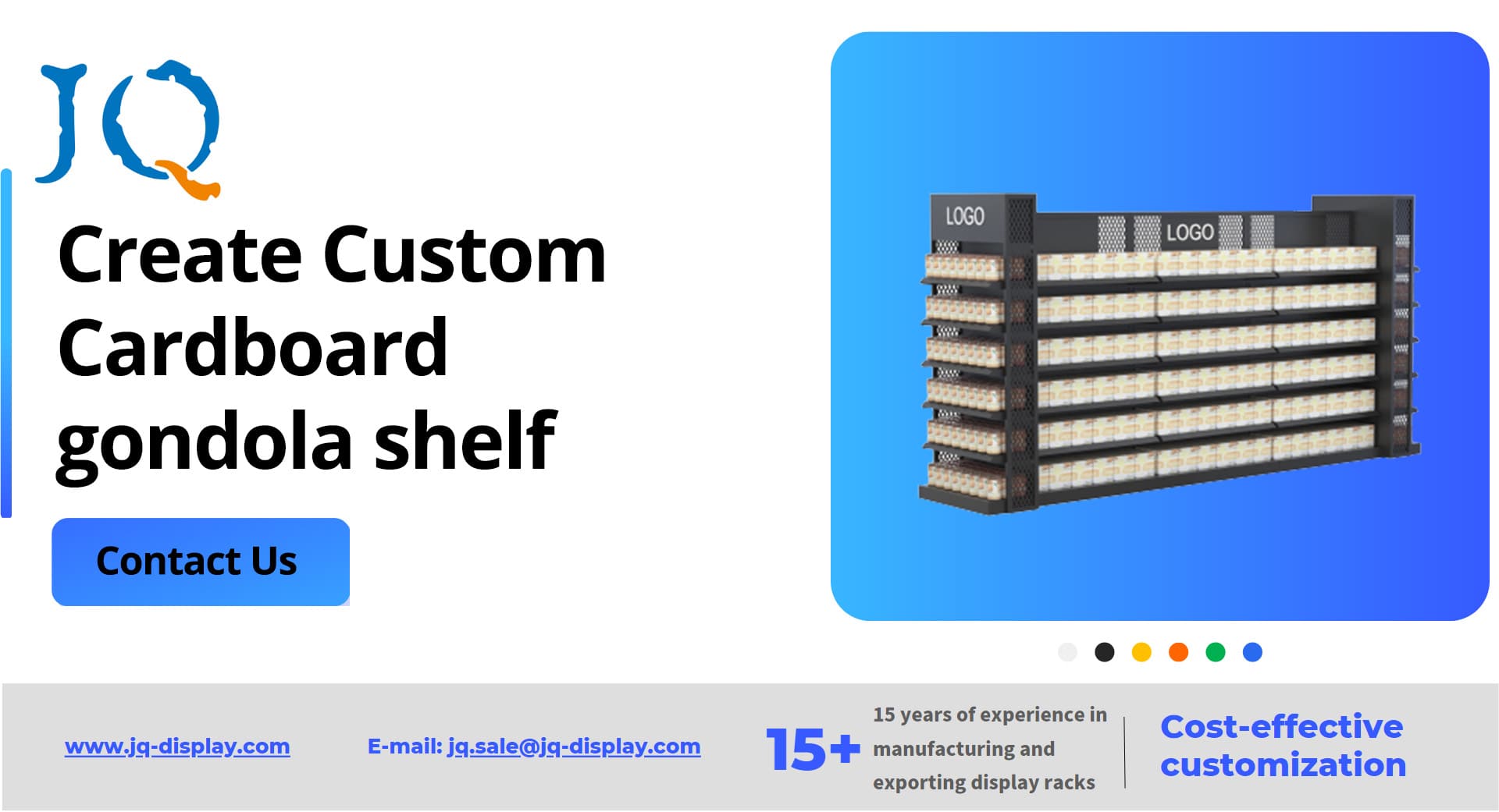 Create Custom gondola shelf