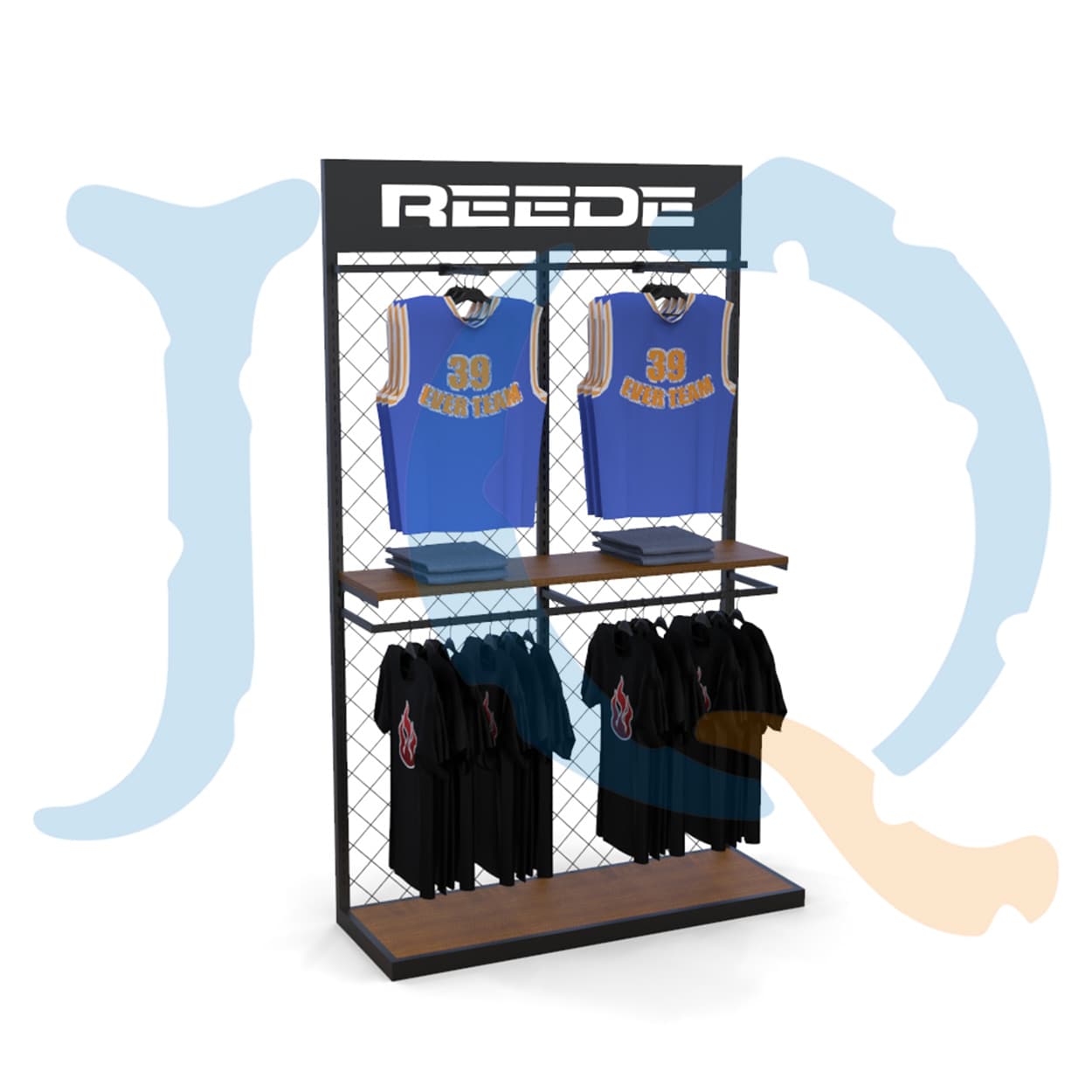 Custom Clothing Display
