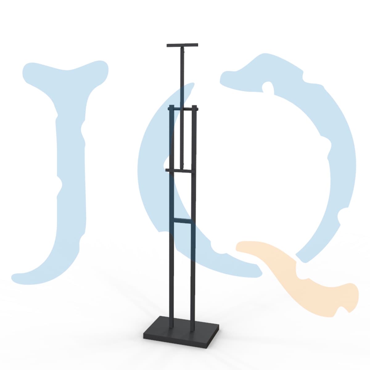 Multifunctional retail sign holder stand