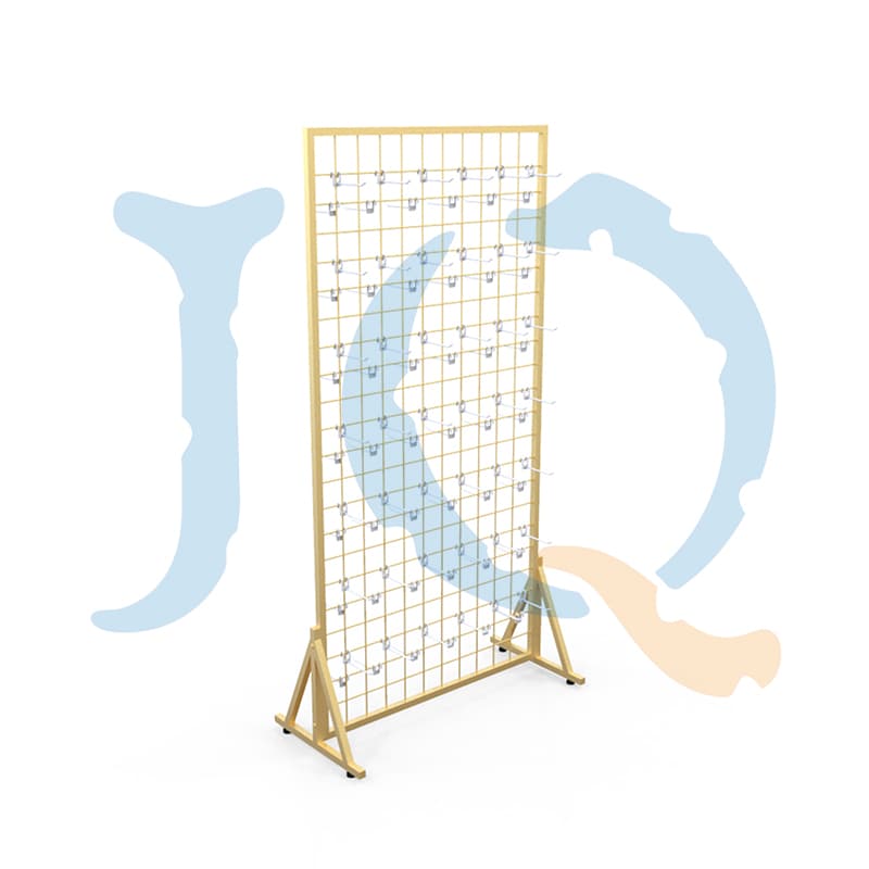 Double-sided hook display rack