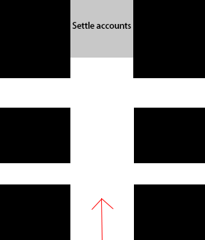 Herringbone store layout