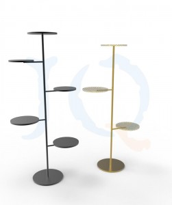 OEM China Gridwall Accessories -
 Small display stand made of iron – Jiquan