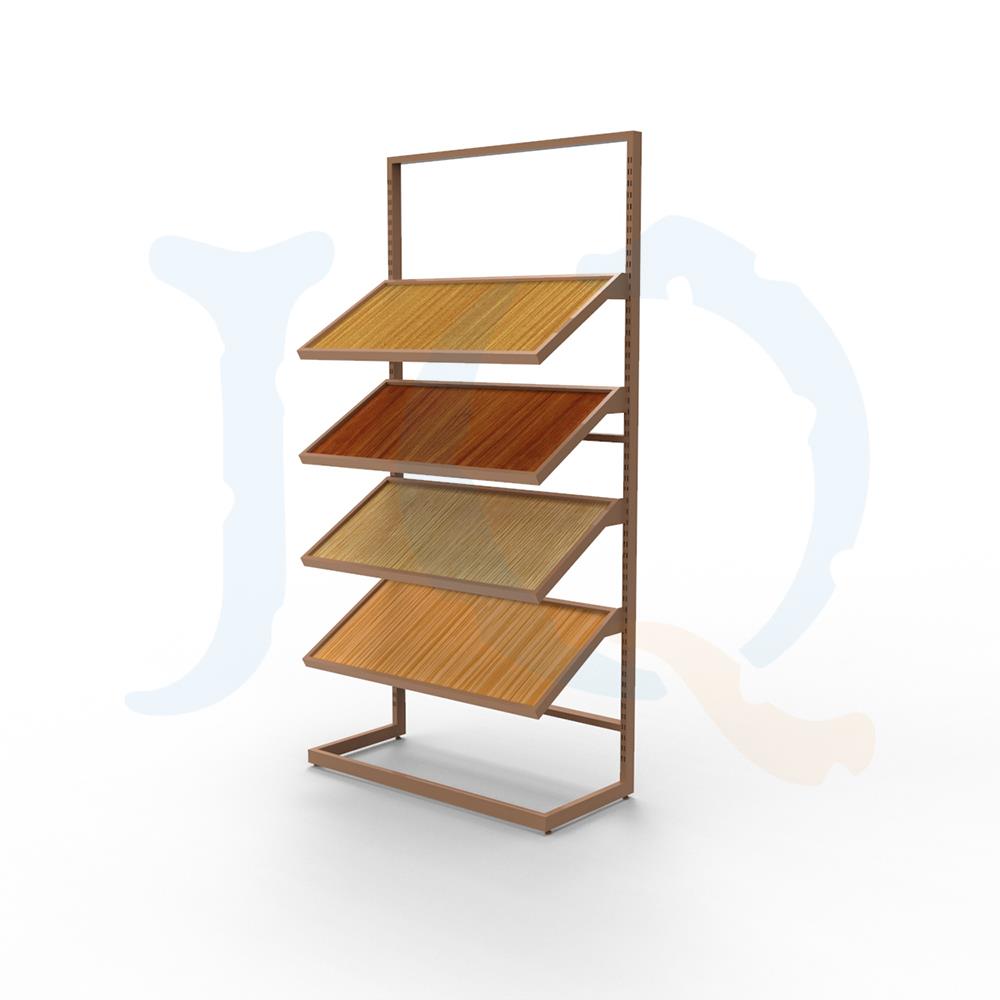 OEM China Gridwall Accessories -
 metal tile display rack for a tile shop – Jiquan