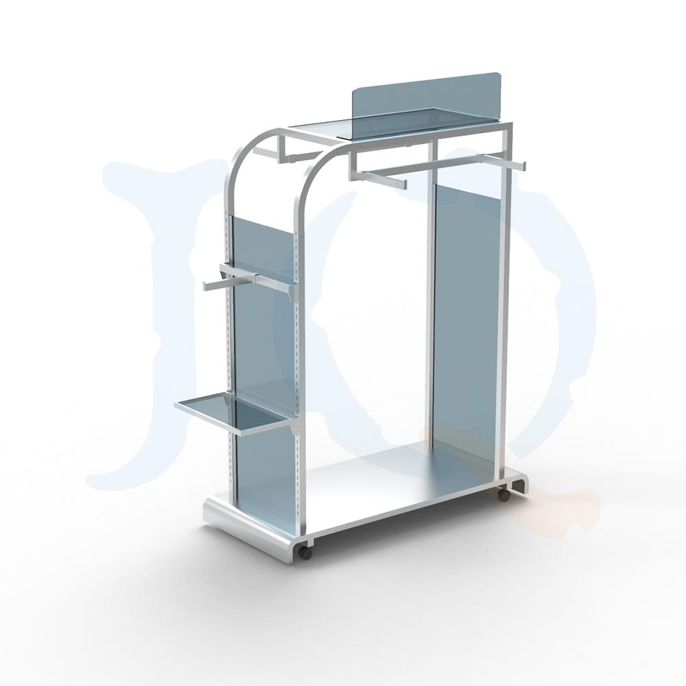 Display racks for retail clothing stores & Nakajima