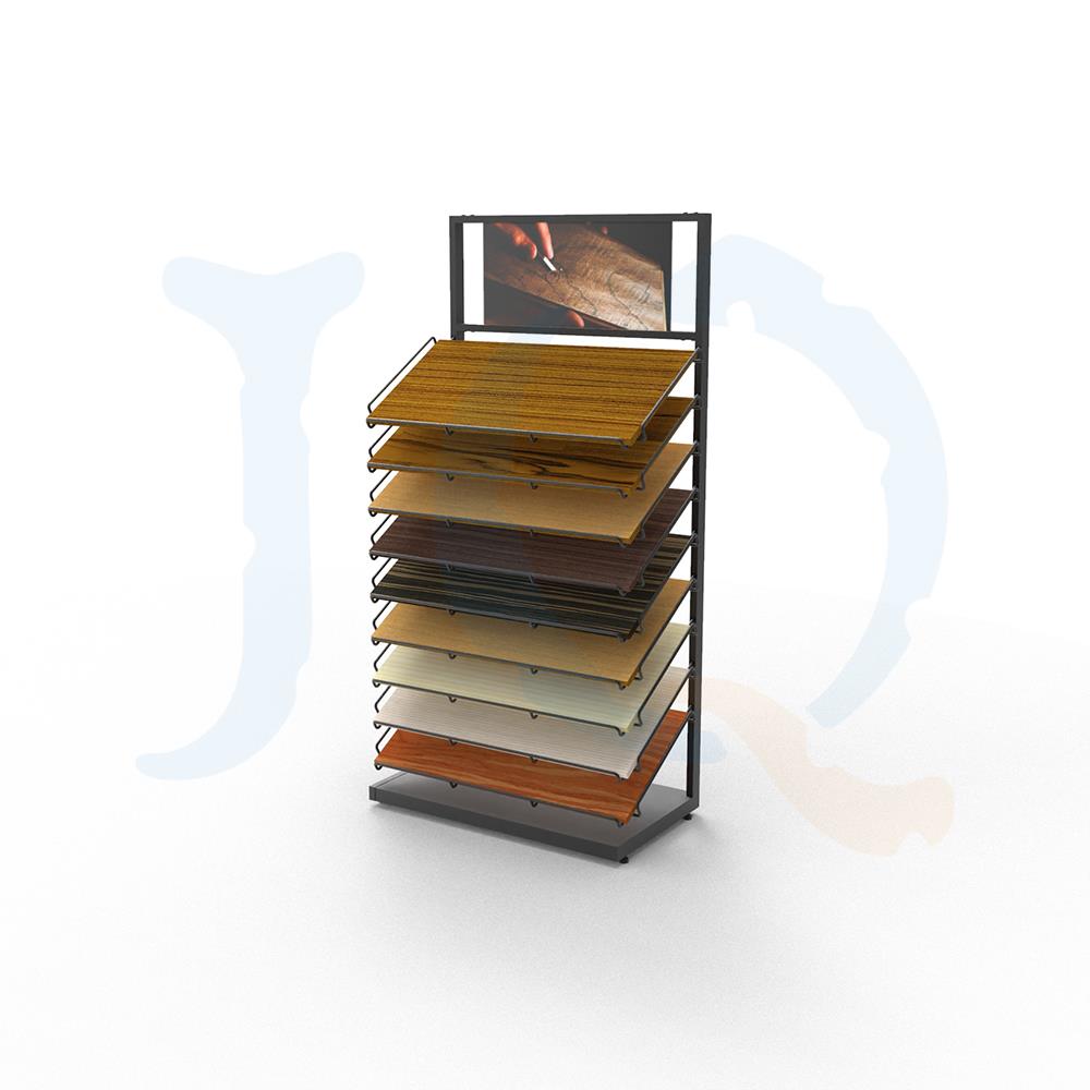 OEM/ODM China Exhibition Counter -
 Decorative materials display rack – Jiquan