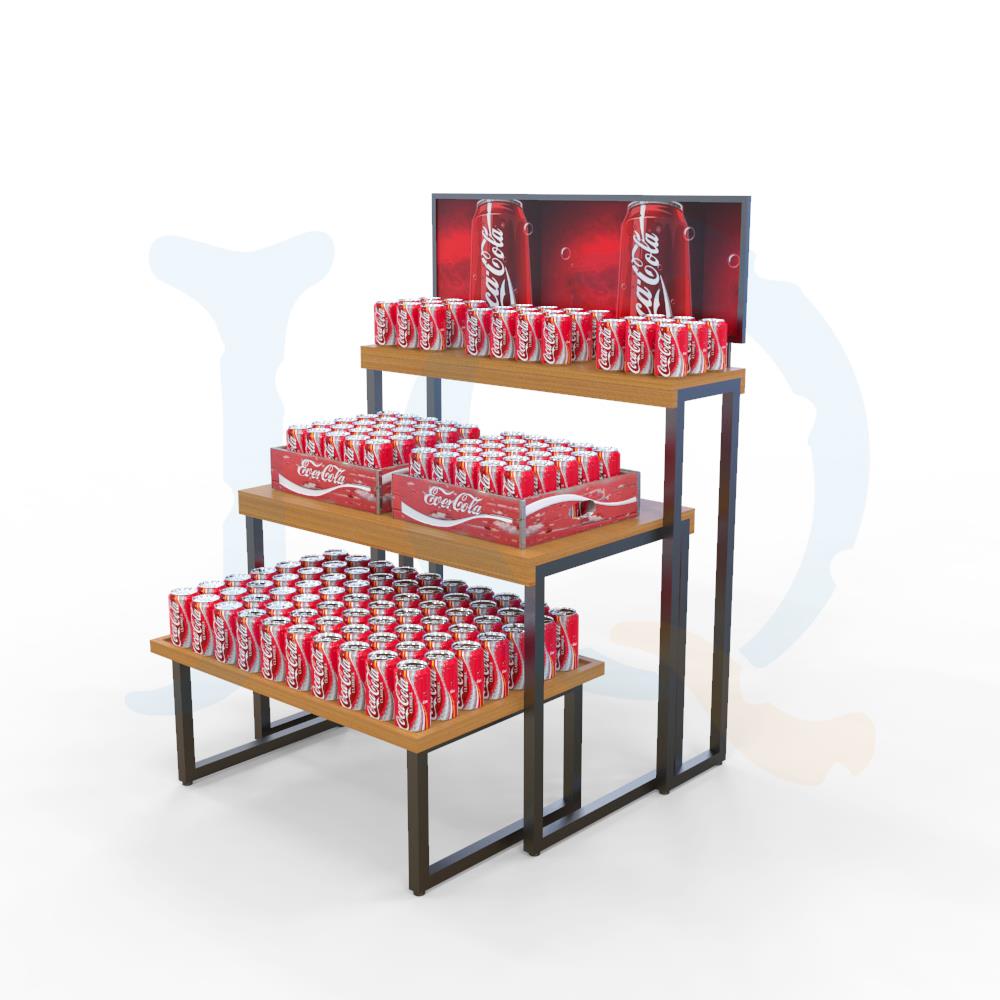 Factory wholesale Retail Shelving Systems -
 Metal nested Flow tables for retail stores – Jiquan