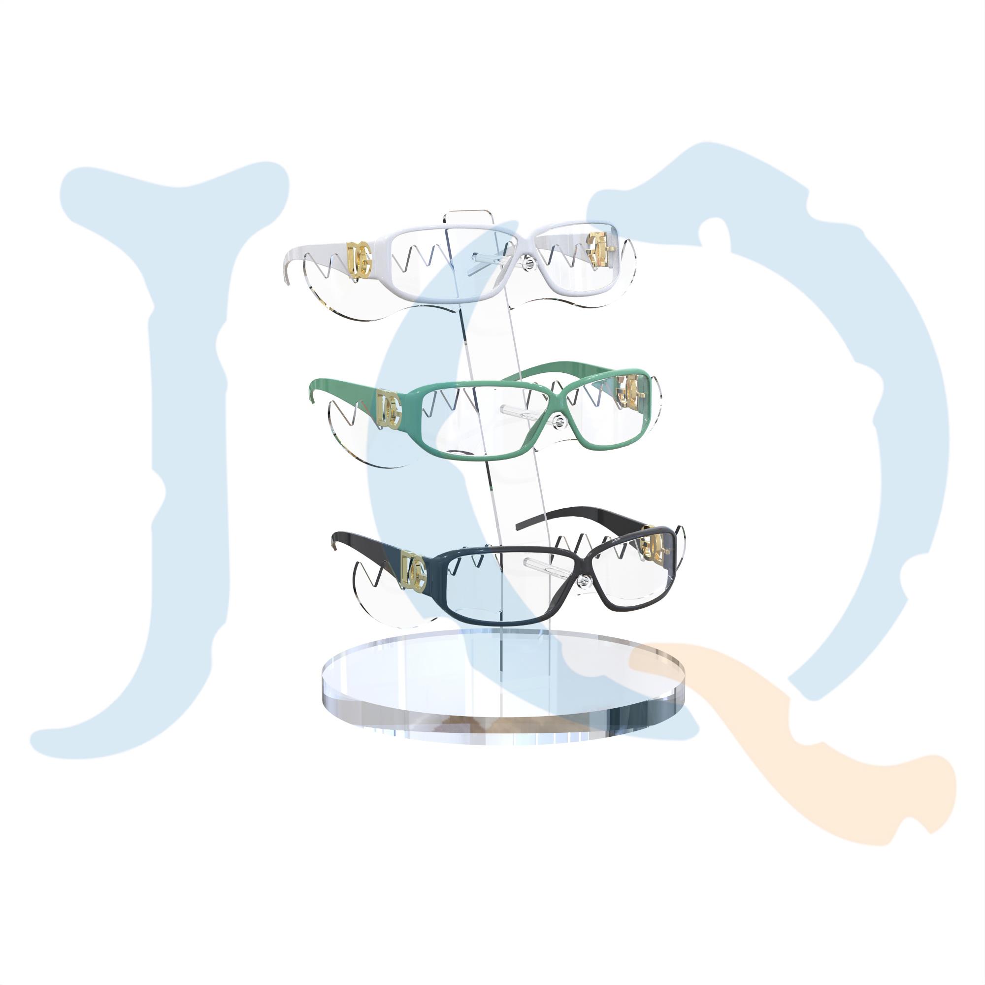 Glasses Hanging Display Rack