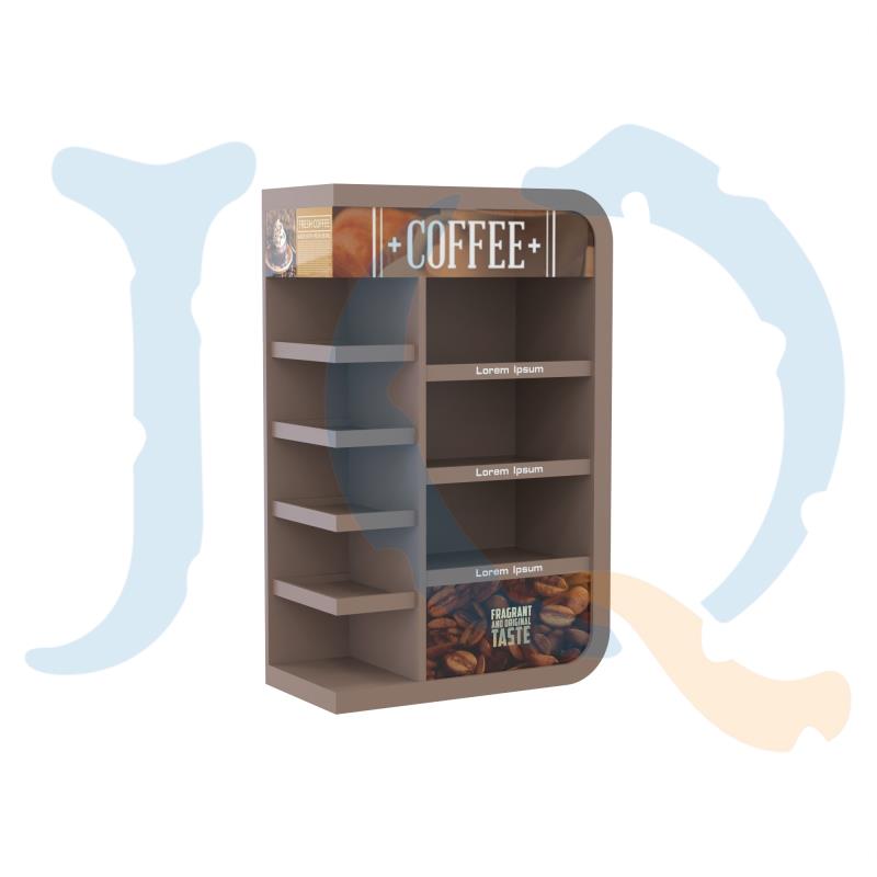 MDF Grocery Food display Rack