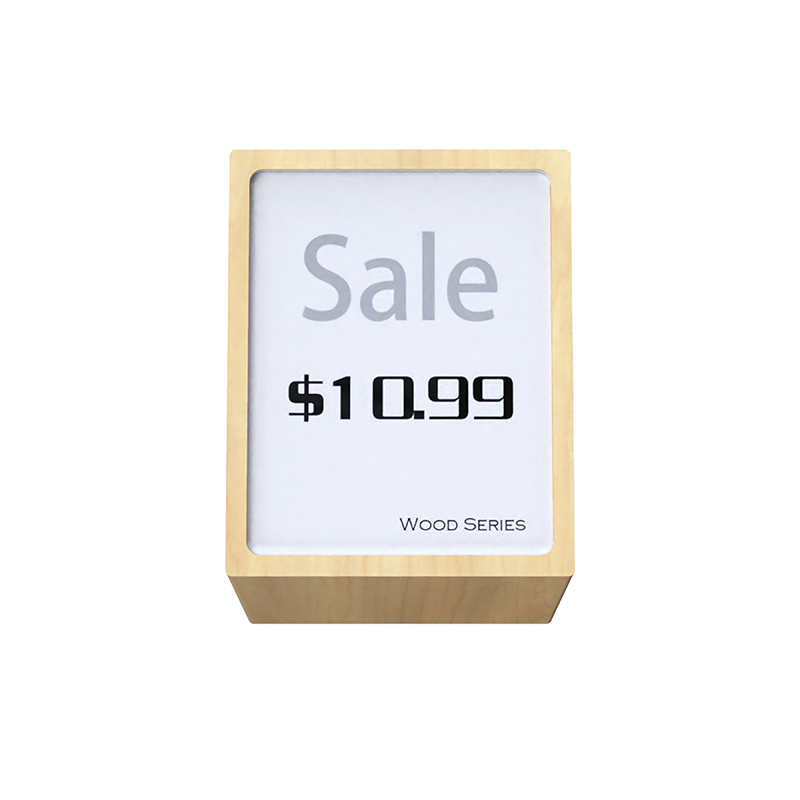 Free sample for Metal Gridwall Panels -
 Fine Wooden Retail Price Signage – Jiquan