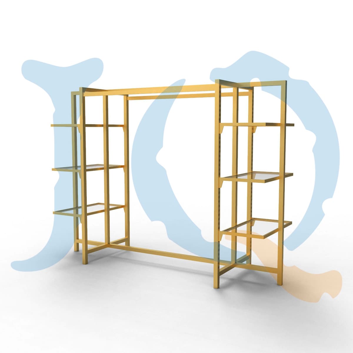 Commercial clothing display Stand