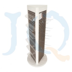 What is wood slatwall shelves